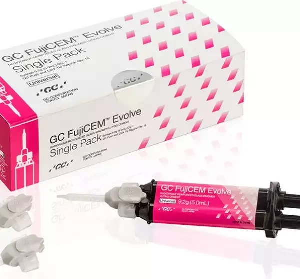 گلاس آینومر لوتینگ خمیری تقویت شده (RMGI) Fuji Cem Evolve Single Pack