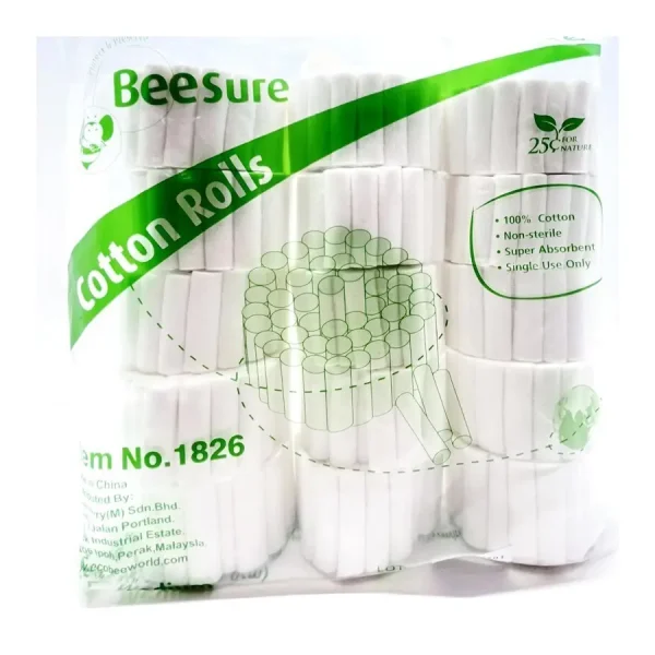 رول پنبه بی شور دندانپزشکی BeeSure
