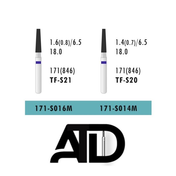 فرز کوتاه ATD Flat End Cone (بسته 5 عددی)