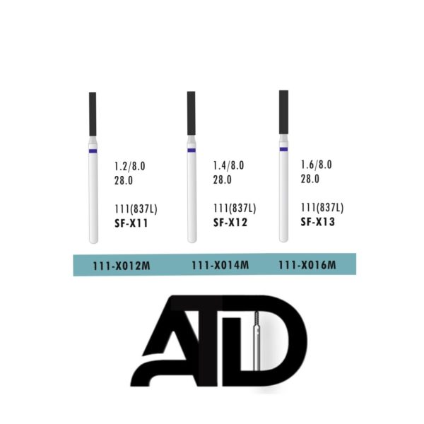 فرز الماسه بلند(5 عددی) ATD Flat End Cylinder(X Long)