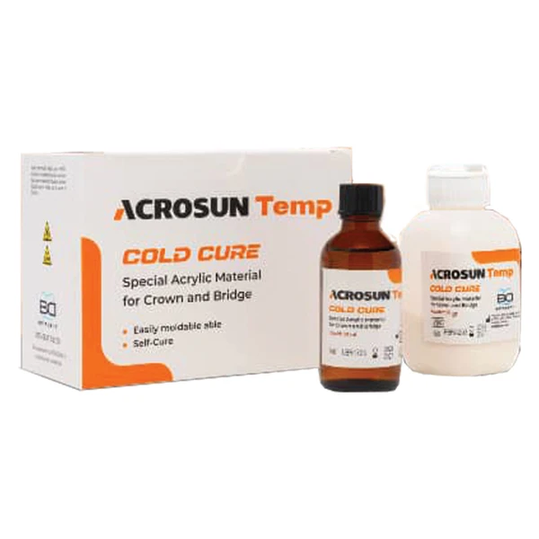 آکریل روکش موقت سلف کیور  Acrosun Temp