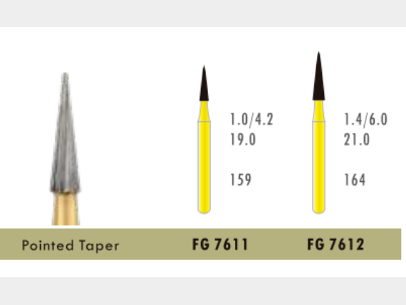 فرز کارباید ATD Pointed Taper