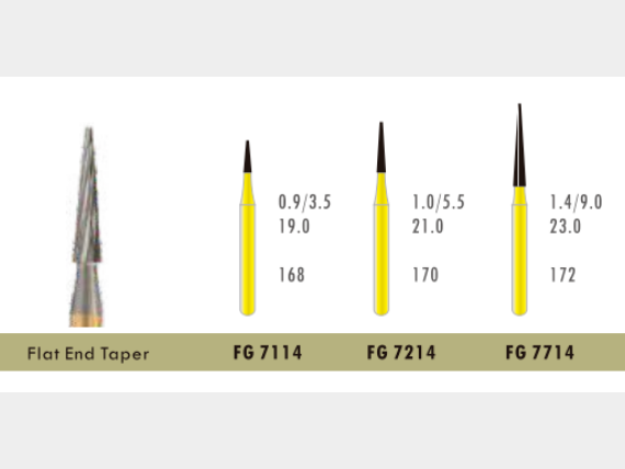 فرز کارباید ATD Flat End Taper