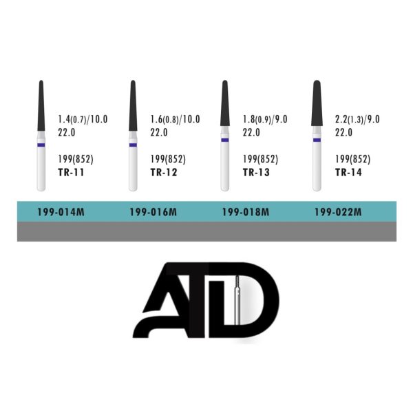 فرز ATD Round End Cone (بسته 5 عددی)