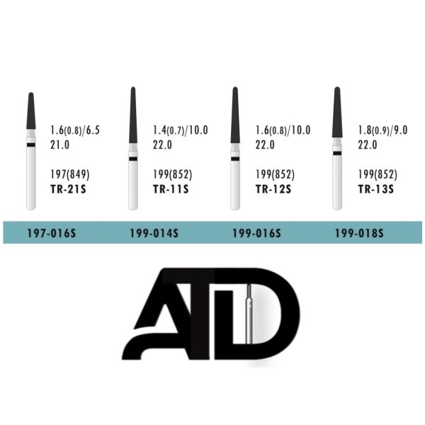 فرز ATD Round End Cone(بسته 5 عددی)